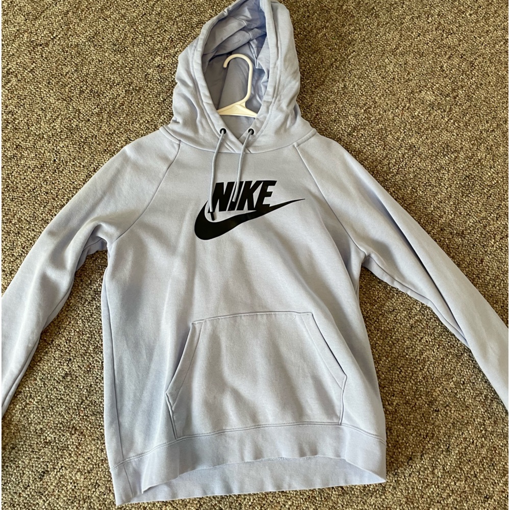 Light blue Nike hoodie